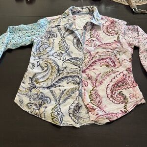 Multicolor Paisley Women’s Cino Shirt